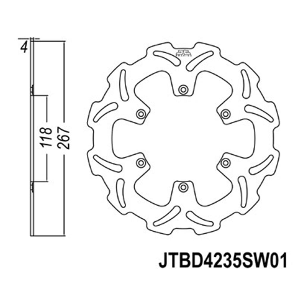 jtb-disc-brake-rotor-solid-swave---yamaha-tt600-93-04