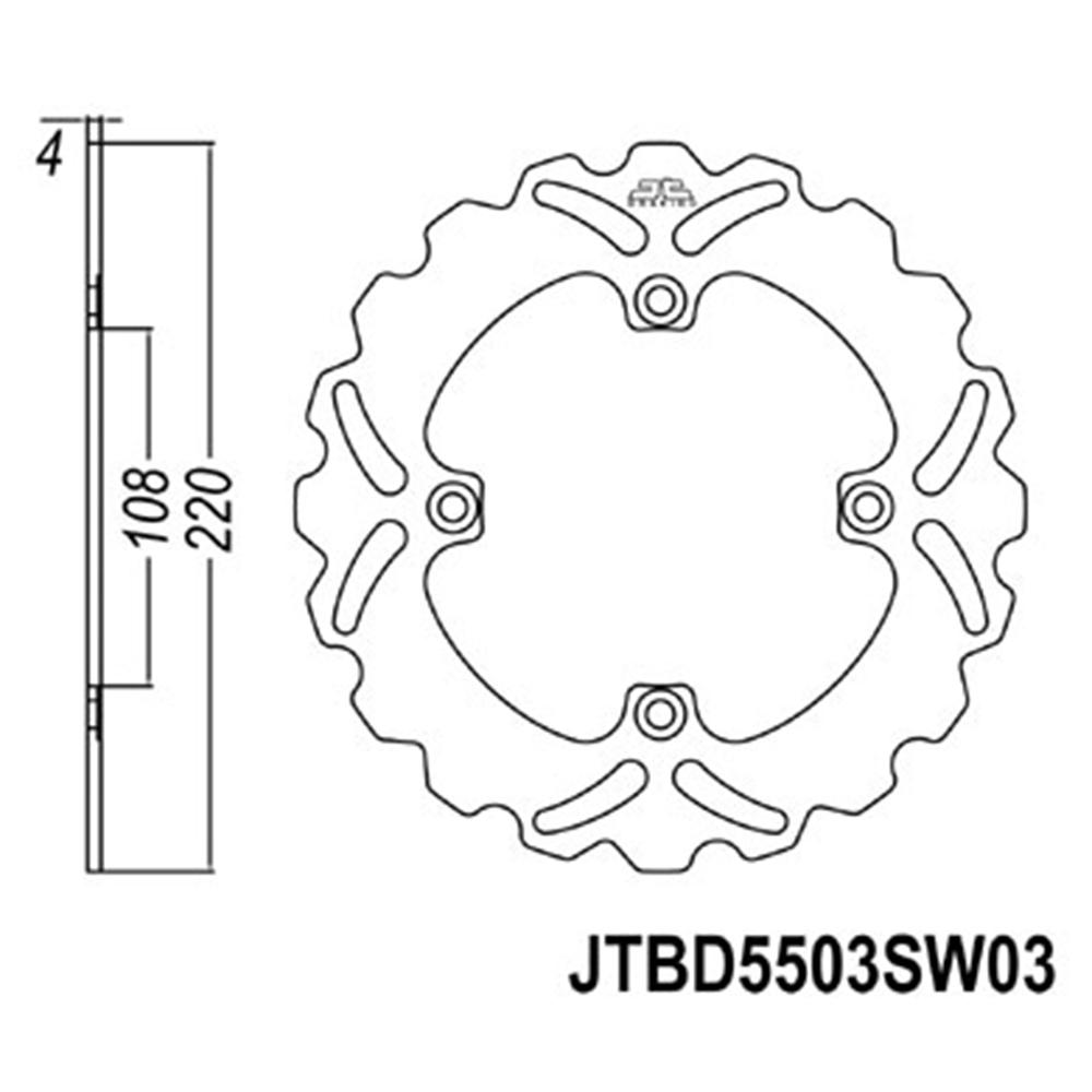 jtb-disc-brake-rotor-solid-swave---ducati-748-biposto-95-92-748r-00-02-748s-00-02-748s-00-02-748sp-98-748sps-98-99-916-strade-biposto-94-00-916-sps-sport-production-94-00-996-biposto-98-01-996r-01-996rssps-99-01-998rsbiposto-02-03