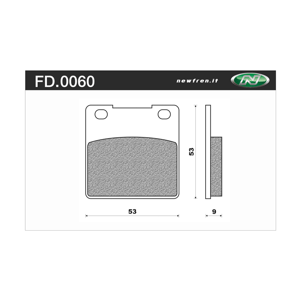 newfren-brake-pads---touring-organic-same-as-fd0134-bt