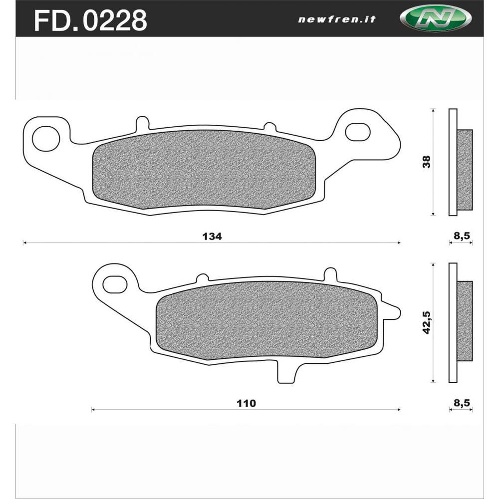 newfren-brake-pads---touring-organic