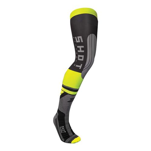 shot-interceptor-knee-brace-socks-neon-yel-